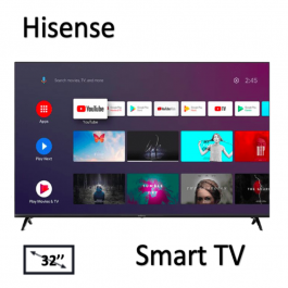 Hisense 32'' Inch LED Full HD Smart TV (Netflix + YouTube) + 1